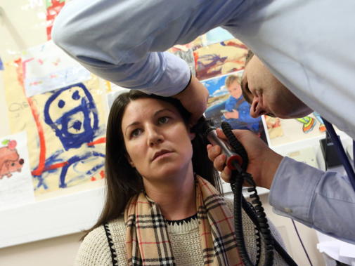 Male GP With Female Patient