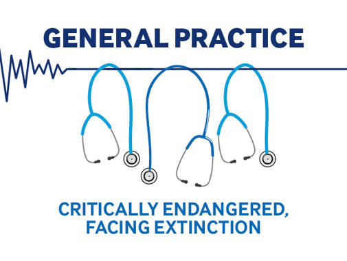 General Practice - critically endangered, facing extinction
